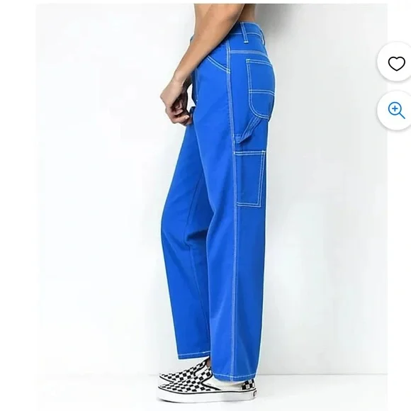 New without tags Dickies royal blue pocketed contrast stitching pants 11/30 - Picture 7 of 8